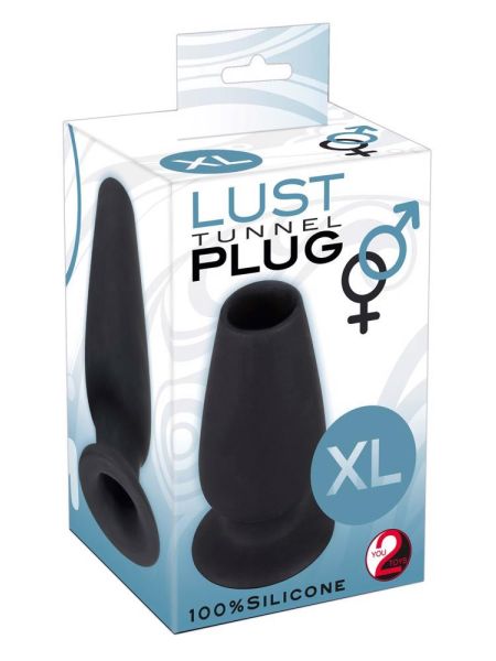 Otwarty korek analny plug tunel sex zatyczka 13cm