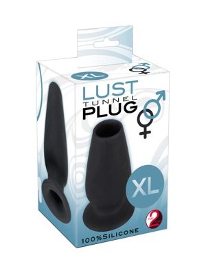 Otwarty korek analny plug tunel sex zatyczka 13cm - image 2