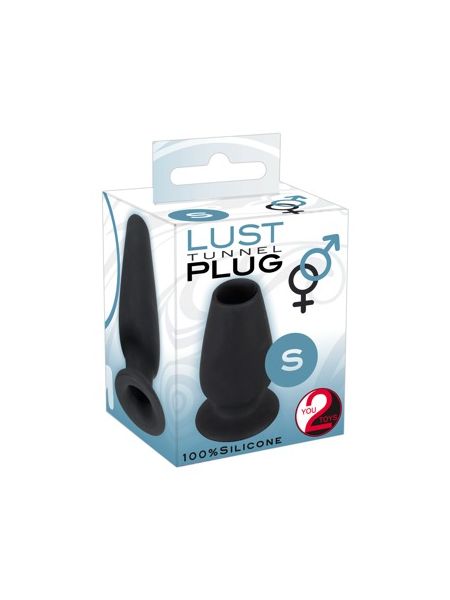 Otwarty korek analny plug tunel sex zatyczka 7cm