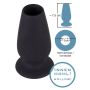 Otwarty korek analny plug tunel sex zatyczka 7cm - 14