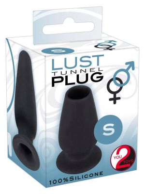 Otwarty korek analny plug tunel sex zatyczka 7cm - image 2