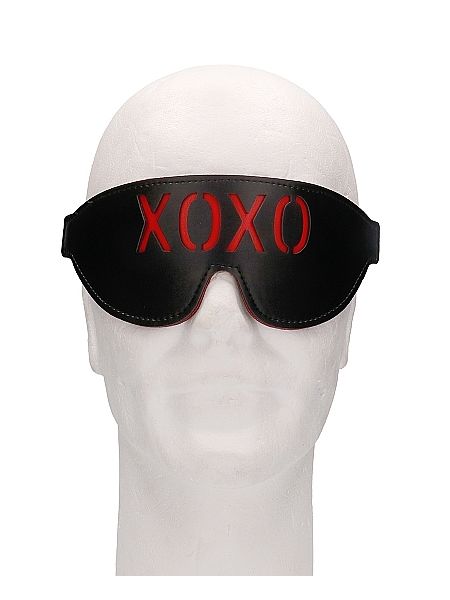 Maska erotyczna na oczy Ouch! Blindfold XOXO Czarna