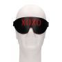 Maska erotyczna na oczy Ouch! Blindfold XOXO Czarna - 2