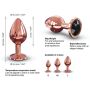 Metalowy korek analny Dorcel Diamond Plug M - 7