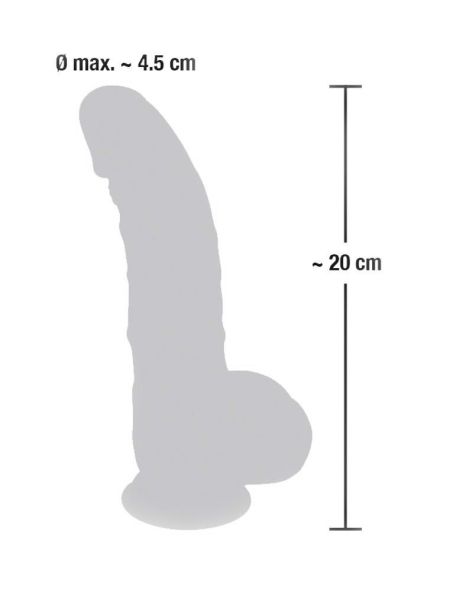 Penis na przyssawce śliczny realistyczny dildo 20c - 15