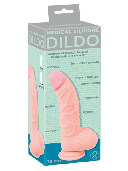 Penis na przyssawce śliczny realistyczny dildo 20c - 2