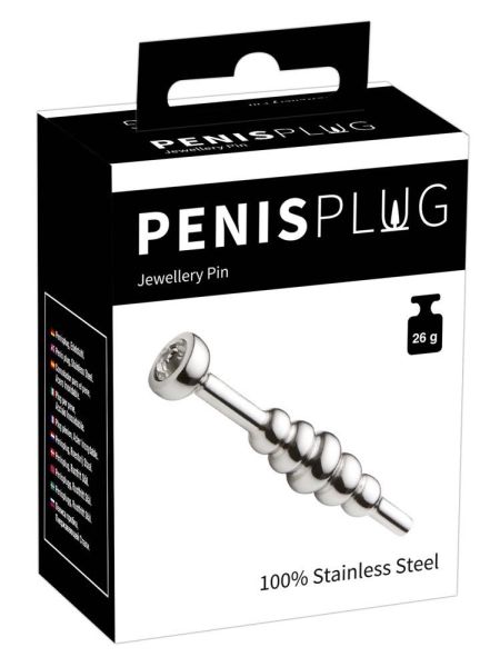 Penis Plug Jewellery Pin 26g