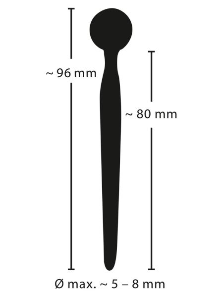 Penis Plug Jewellery Pin 8 mm - 16