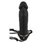 Penis pompowany powiększany proteza pusta 24cm sex - 12