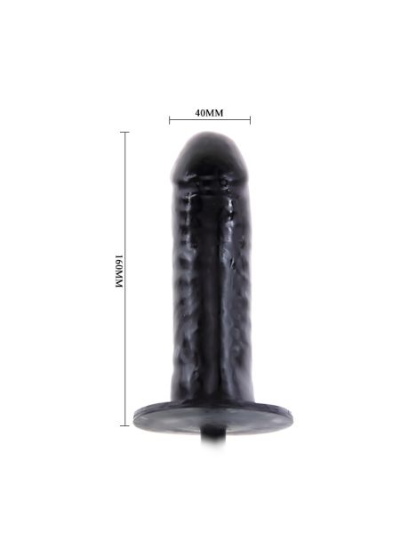 Penis z wibracjami nadmuchiwany powiększany 16cm - 4