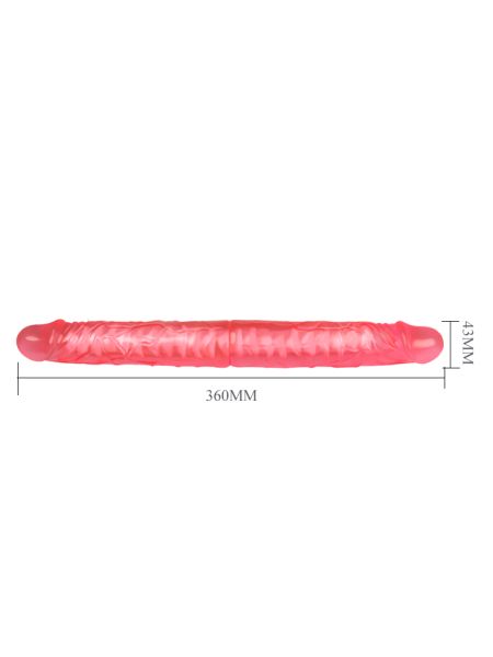 Penis zginany kręgosłup podwójna penetracja 36cm - 5