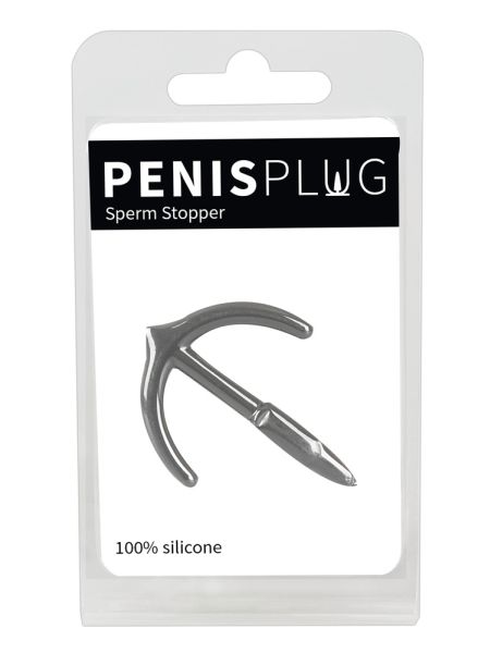 Penisplug Sperm Anchor grey - 2