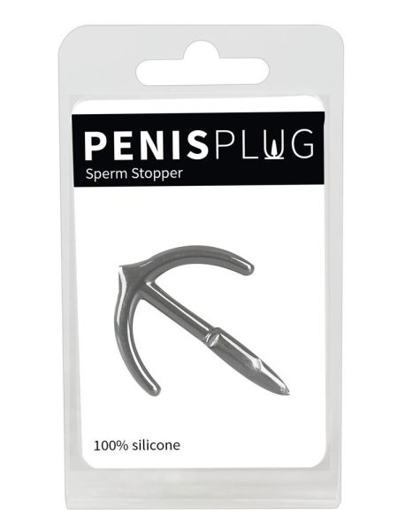 Penisplug Sperm Anchor grey