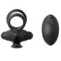 Pierścień na penisa i jądra dorcel black onyx - 6