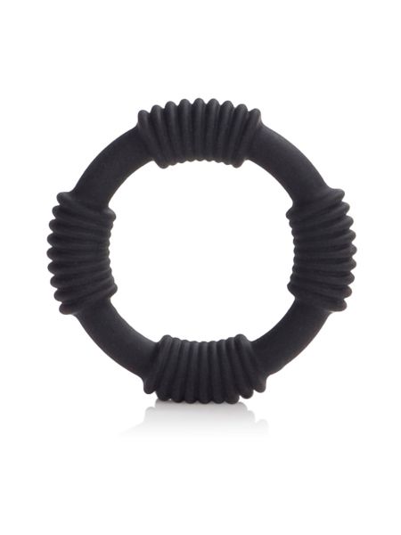 Pierścień-ADONIS SILICONE RINGS HERCULES BLCK