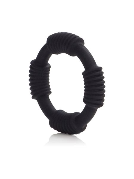 Pierścień-ADONIS SILICONE RINGS HERCULES BLCK - 5