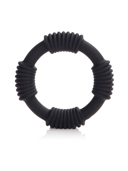 Pierścień-ADONIS SILICONE RINGS HERCULES BLCK - 2