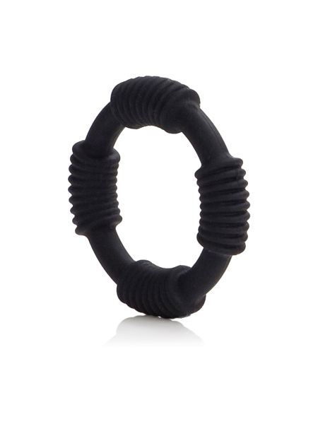 Pierścień-ADONIS SILICONE RINGS HERCULES BLCK - 6