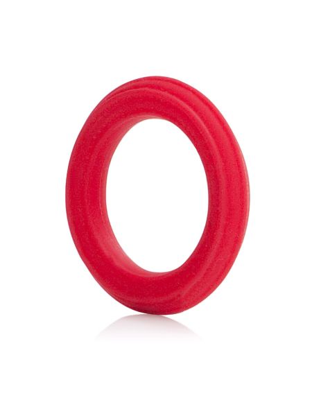 Pierścień-CAESAR SILICONE RINGS RED - 5