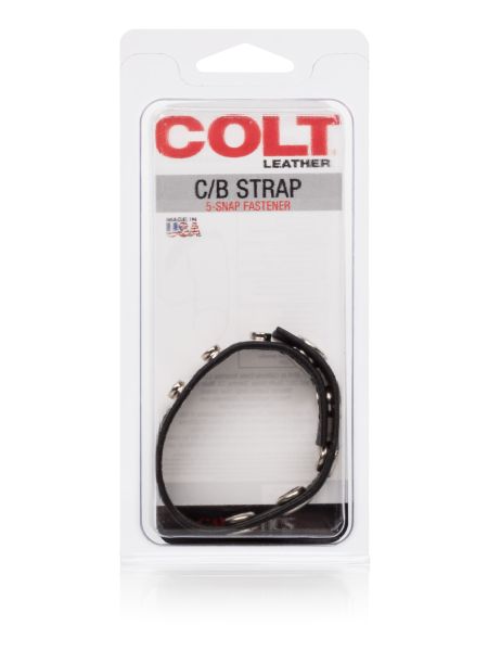 Pierścień-Colt Adjust 5 Snap Leather - 2