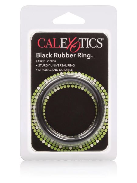 Pierścień-RUBBER RING BLACK LARGE - 3
