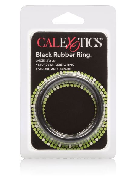 Pierścień-RUBBER RING BLACK LARGE - 4