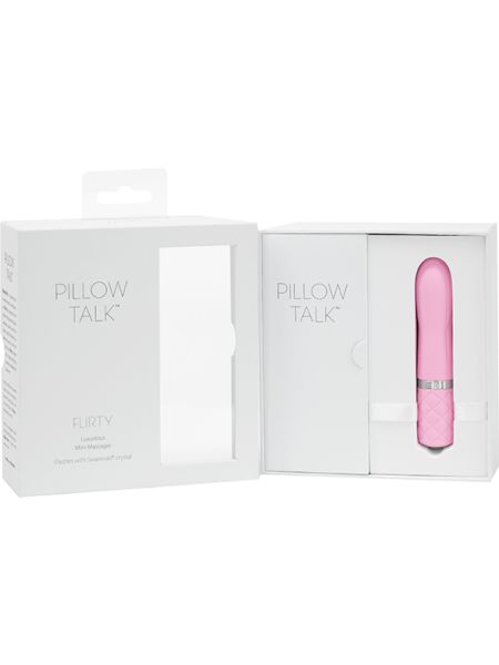 Pillow Talk - Flirty Bullet Vibrator Pink - 10