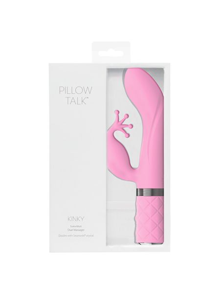 Pillow Talk - Kinky Rabbit & G-Spot Vibrator Pink - 5