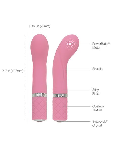 Pillow Talk - Racy G-Spot Vibrator Pink - 4