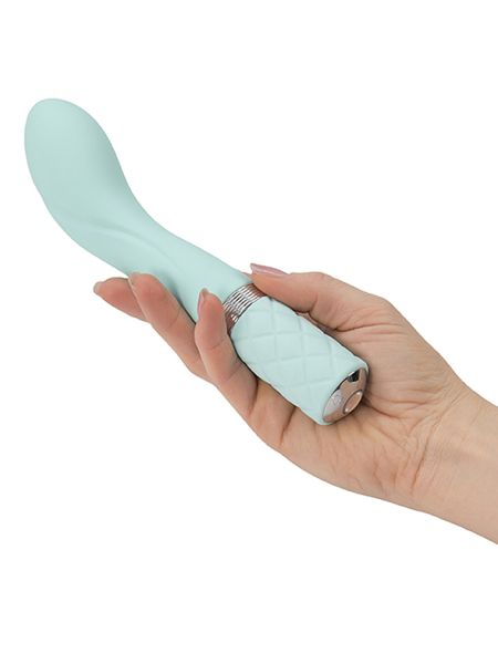 Pillow Talk - Sassy G-Spot Vibrator Teal - 3