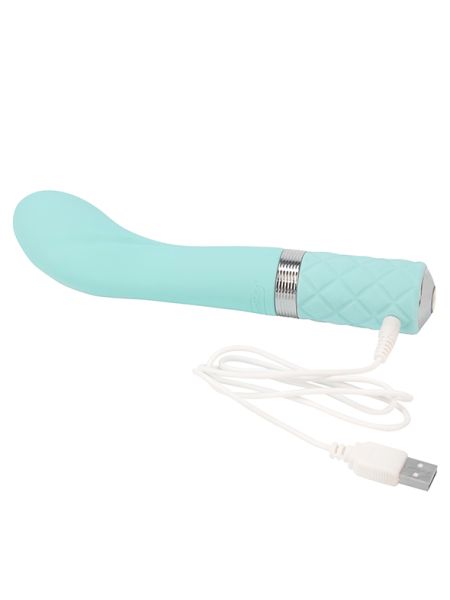 Pillow Talk - Sassy G-Spot Vibrator Teal - 5