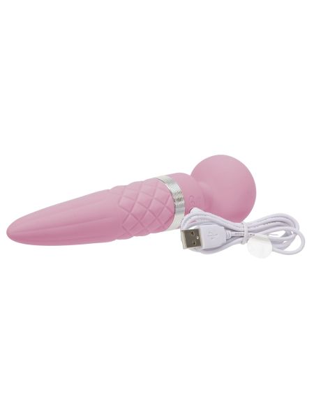 Pillow Talk - Sultry Wand Massager Pink - 3