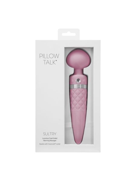 Pillow Talk - Sultry Wand Massager Pink - 6