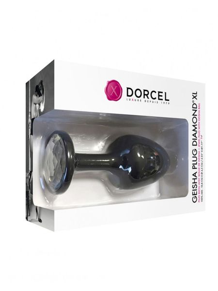 Silikonowy korek analny Dorcel Geisha Plug Diamond XL - 3