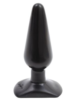 Silikonowy korek zatyczka analna plug czarny 13 cm - image 2