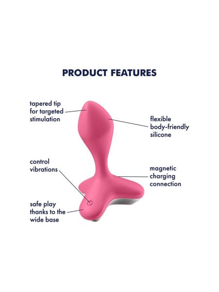 Wibrujący korek analny Satisfyer Game Changer - 4