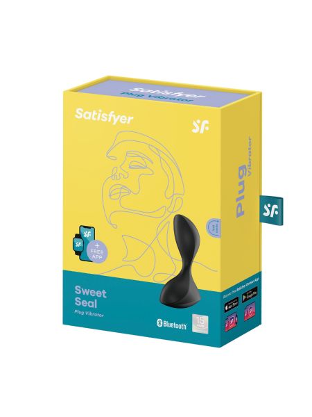 Wibrujący korek analny z aplikacją Satisfyer Sweet Seal - 2