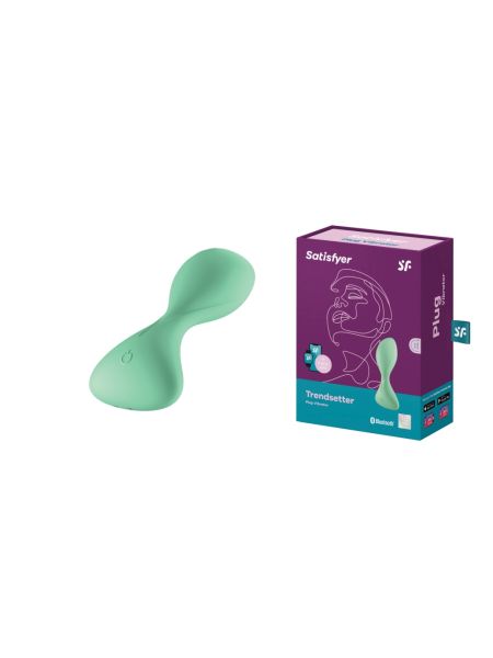 Wibrujący korek analny z aplikacją Satisfyer Trendsetter - 3