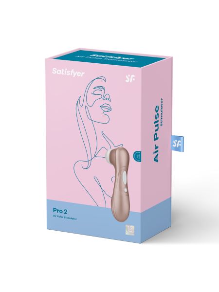 Bezdotykowy powietrzny masażer łechtaczki Satisfyer Pro 2