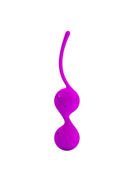 Podwójne drgające wibrujace kulki gejszy waginalne - 2