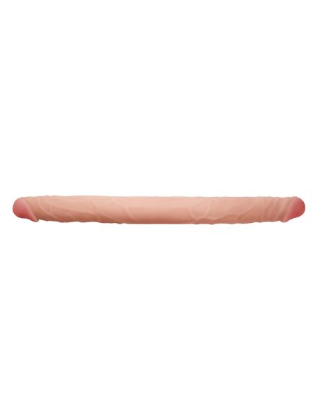 Podwójny penis dildo lesbijskie wyginane sex 47cm - 3