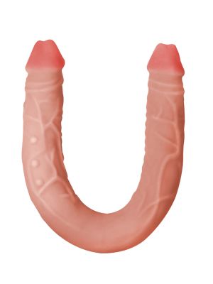 Podwójny penis dildo lesbijskie wyginane sex 47cm - image 2