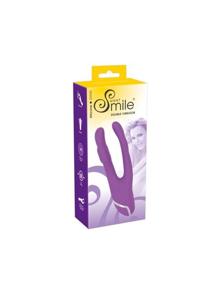 Podwójny wibrator dla par Sweet Smile Double Vibrator