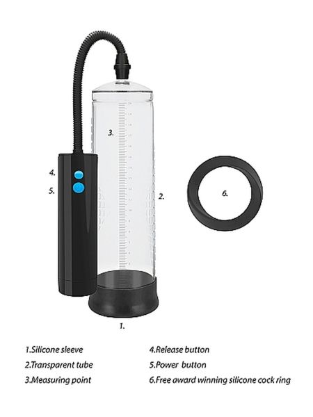 Pompka automatyczna powiększająca penisa członka - 14