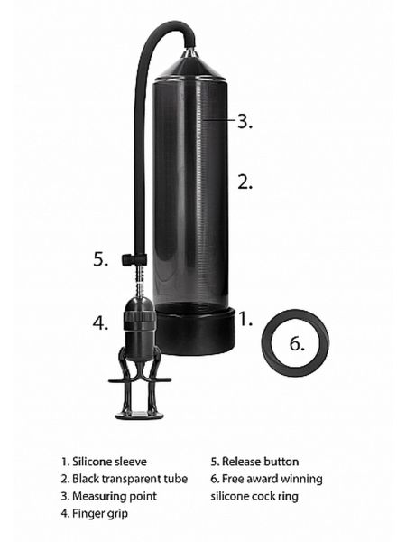 Pompka powiększająca penisa członka profesjonalna - 15