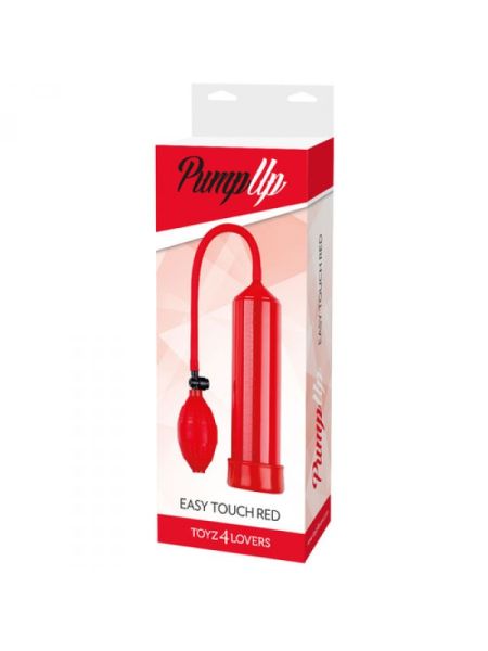 Pompka-sviluppatore a pompa pump up easy touch red