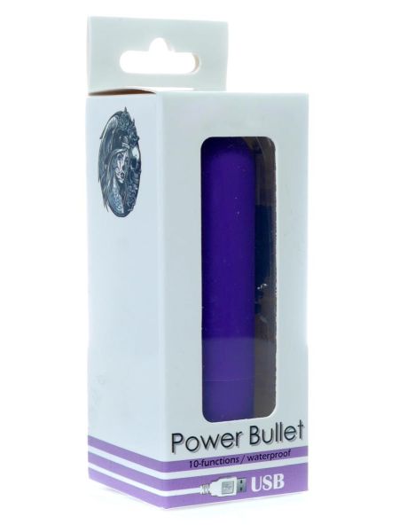 Mini mały wibrator Boss Series Power Bullet Glossy Matte - 8