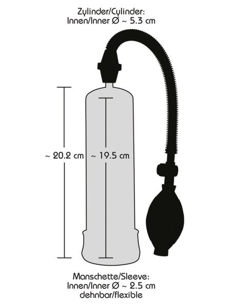 Powiększajaca pompka do penisa członka próżniowa - 8