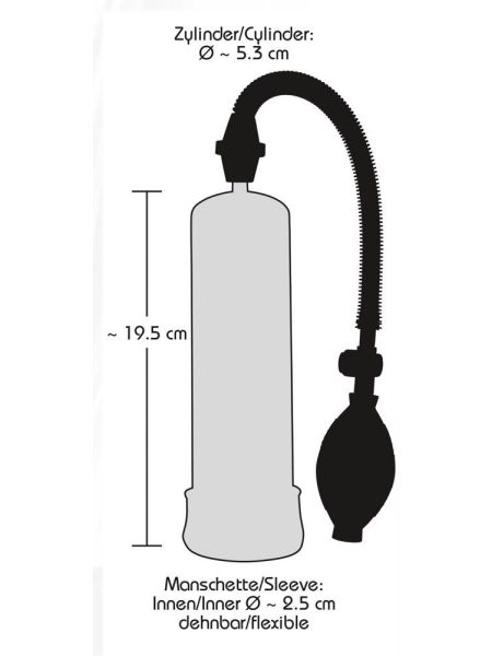 Powiększajaca pompka do penisa członka próżniowa - 14