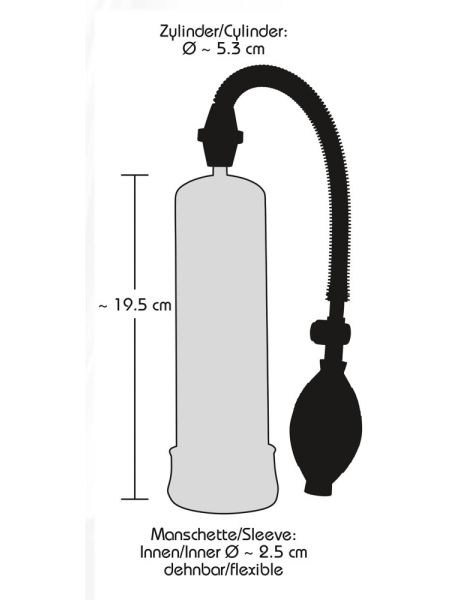 Powiększajaca pompka do penisa członka próżniowa - 11